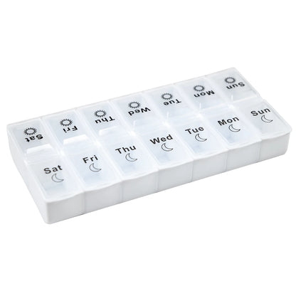 1PCS Small Weekly Pill Organizer 7 Days,Pocket Daily Pill Case, Daily Planner, Pill Box for Pills/Vitamin/Fish Oil/Supplements