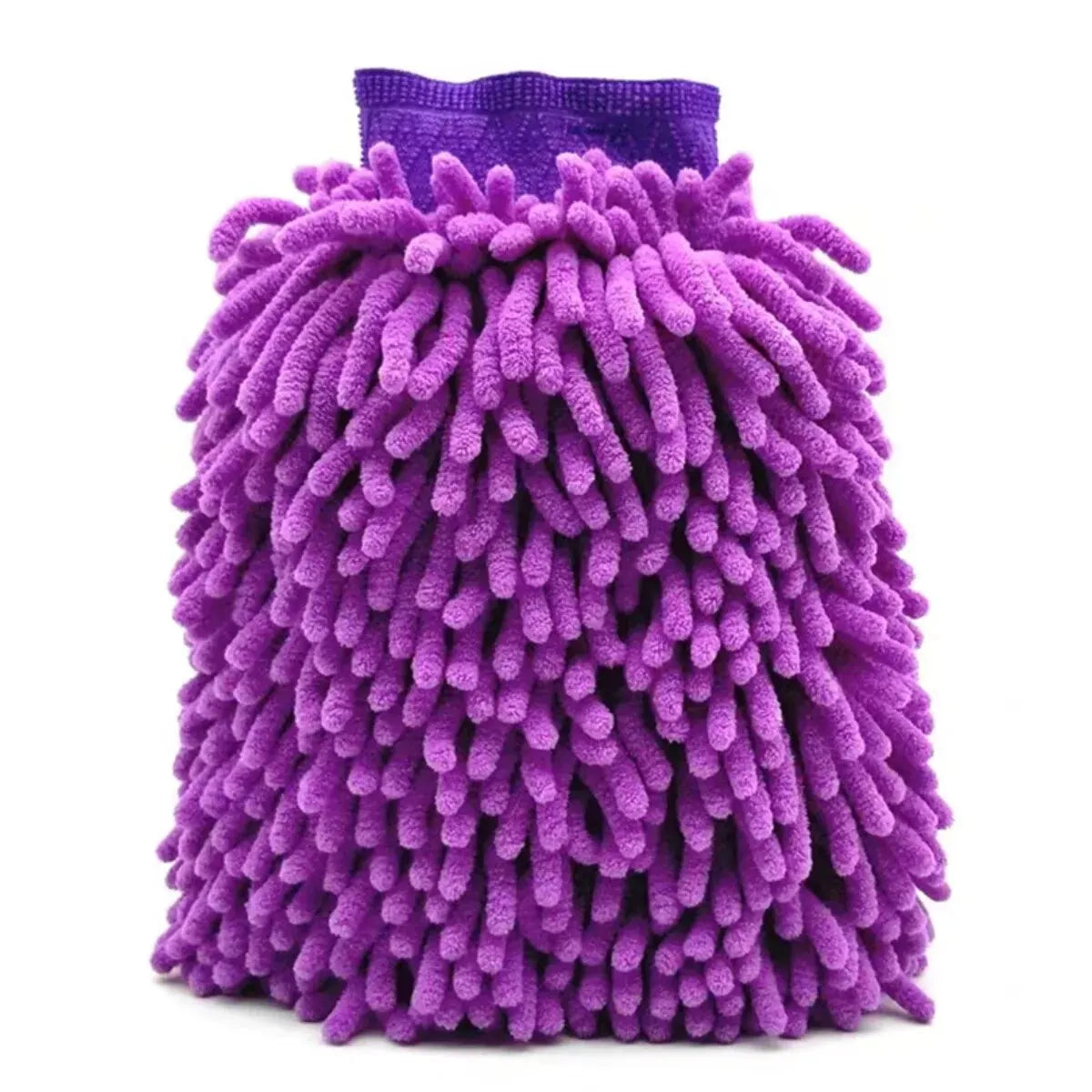 Microfiber Car Wash Mitt Double Sided Chenille Auto Gloves Ultra Absorbent Wash Car Sponge Scratch Free Microfiber Car Cleaning