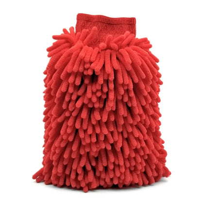 Microfiber Car Wash Mitt Double Sided Chenille Auto Gloves Ultra Absorbent Wash Car Sponge Scratch Free Microfiber Car Cleaning