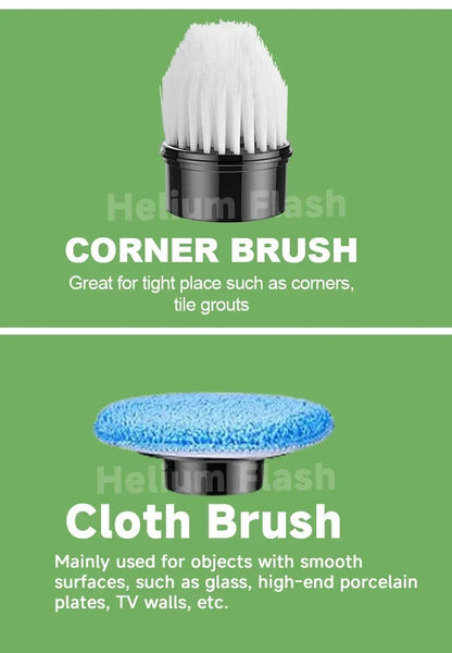 Household Cordless Spin Scrubber Kitchen Gadgets Hair Brushes Bathroom Broom Toilet Mops Electric Multipurpose Cleaning Brush
